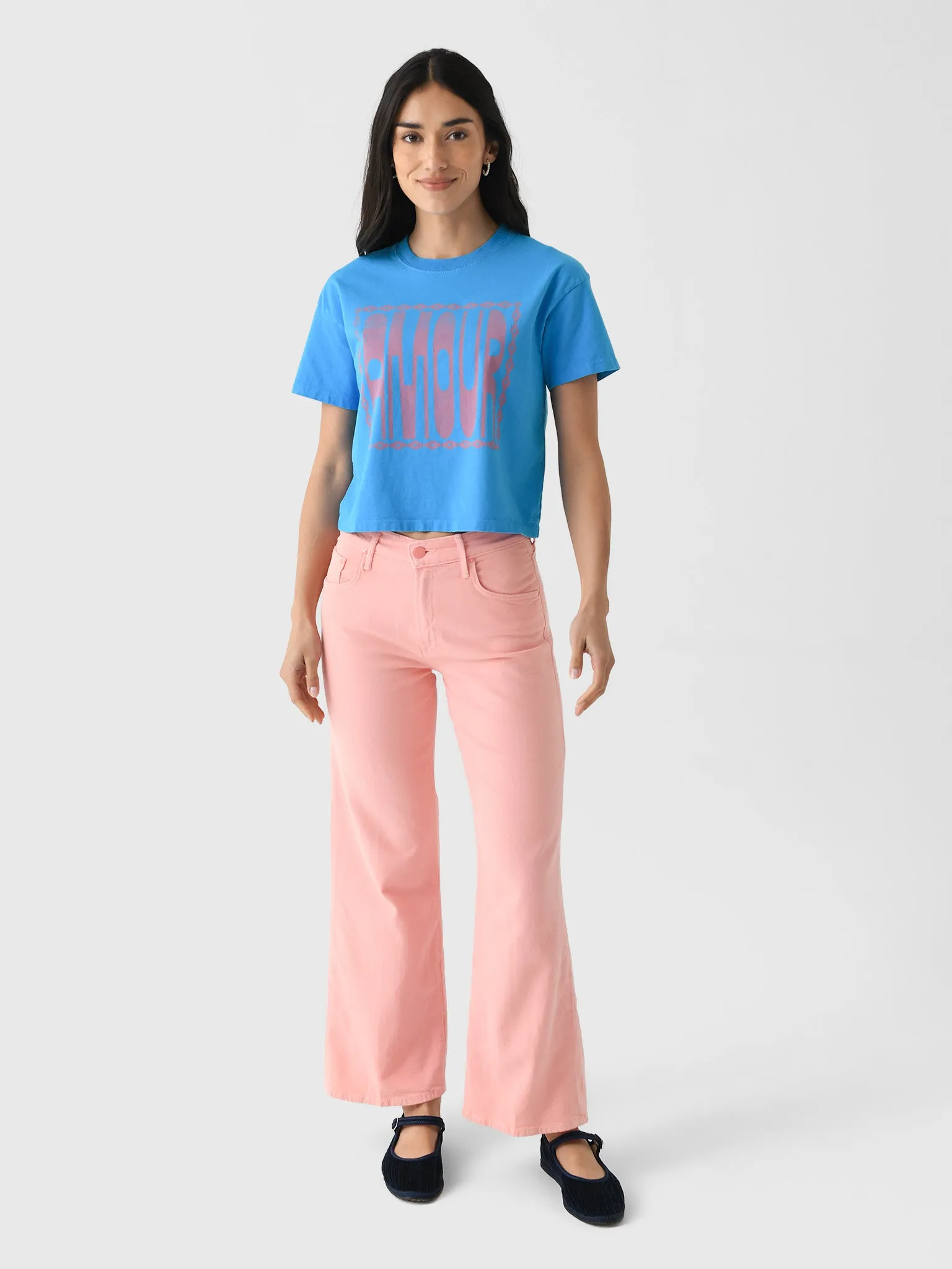 Mother Women's The Grab Back Crop Tee sold by Saint Bernard product image thumbnail 2
