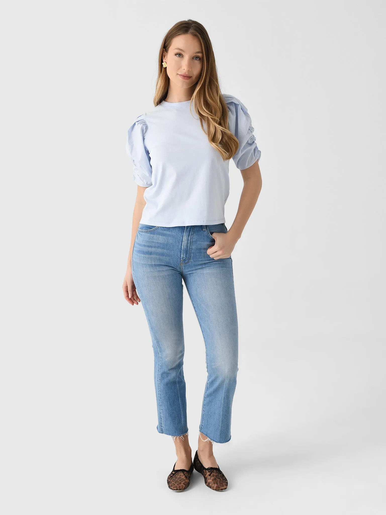 Mother Women's The Hustler Ankle Fray Jean sold by Saint Bernard product image thumbnail 2