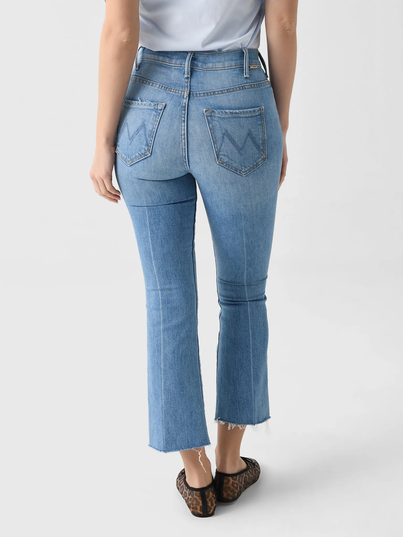Mother Women's The Hustler Ankle Fray Jean sold by Saint Bernard product image thumbnail 4