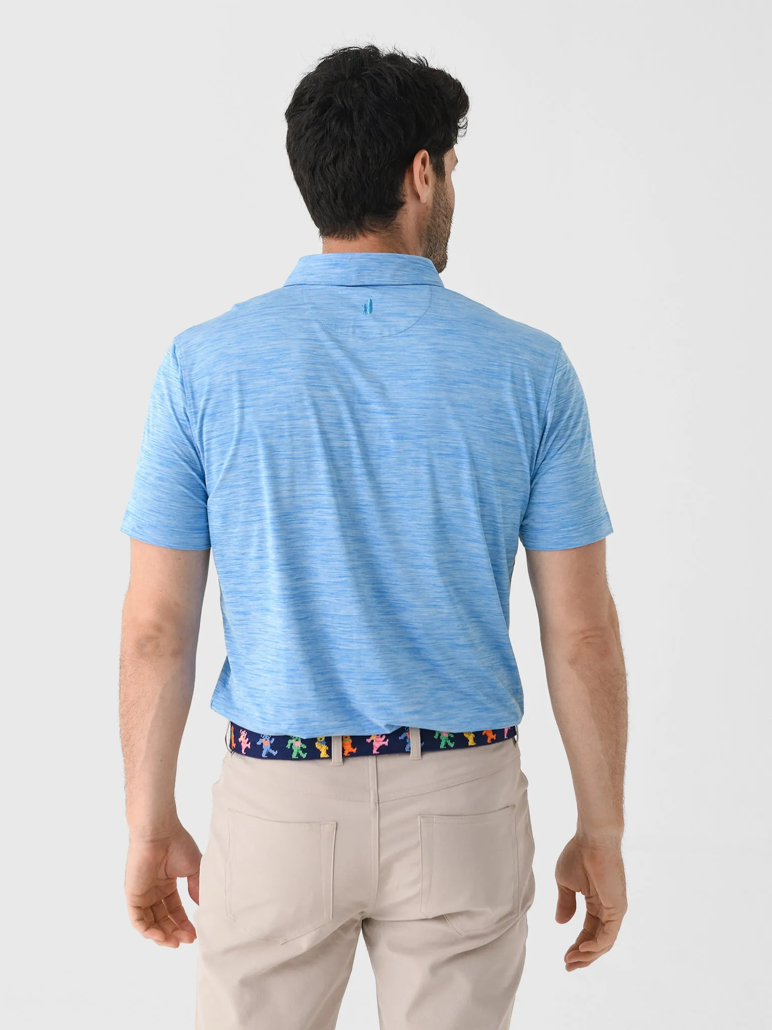 Johnnie-O Men's Huron Solid Featherweight Performance Polo sold by Saint Bernard product image thumbnail 4