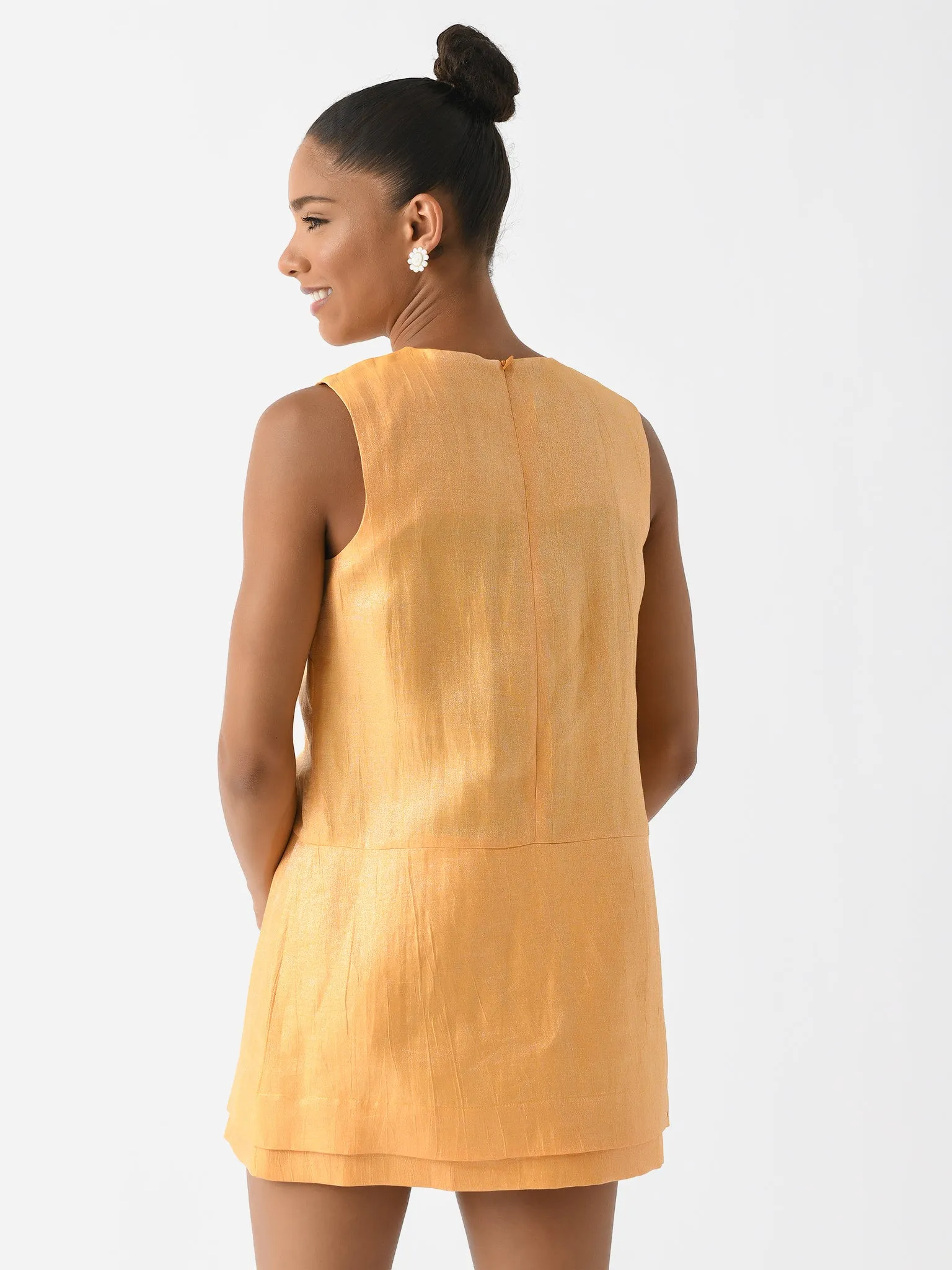 Matthew Bruch Women's Layered Wrap Shift Dress sold by Saint Bernard product image thumbnail 4