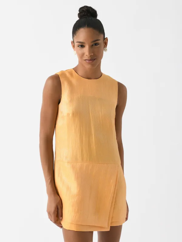 Matthew Bruch Women's Layered Wrap Shift Dress made by Saint Bernard