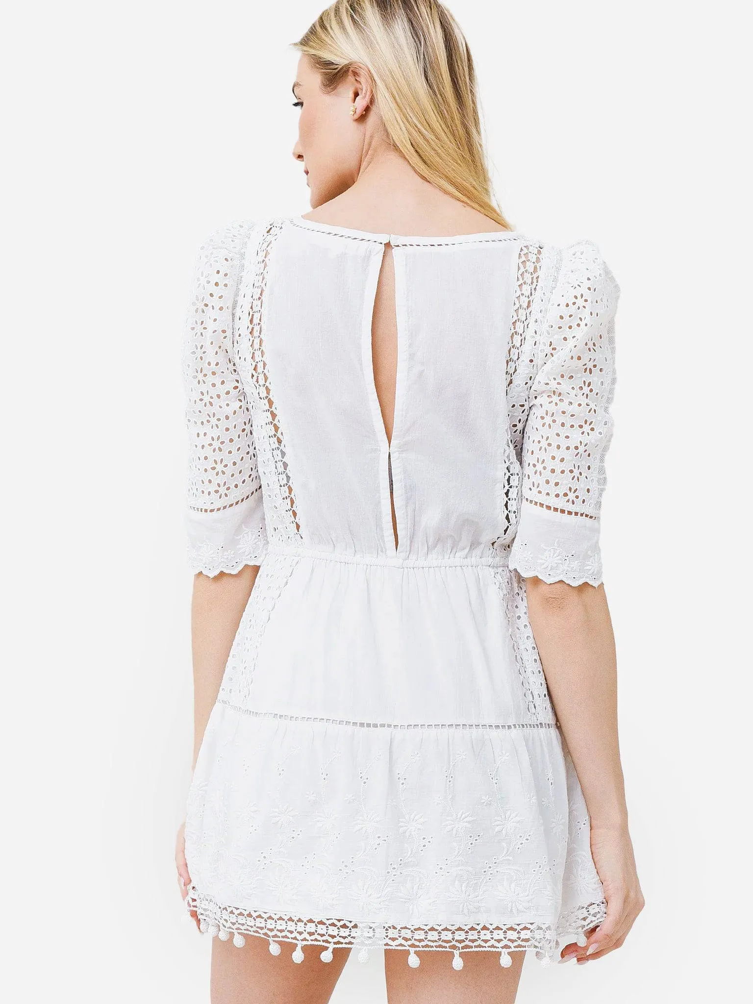 LoveShackFancy Women's Novalie Dress sold by Saint Bernard product image thumbnail 2