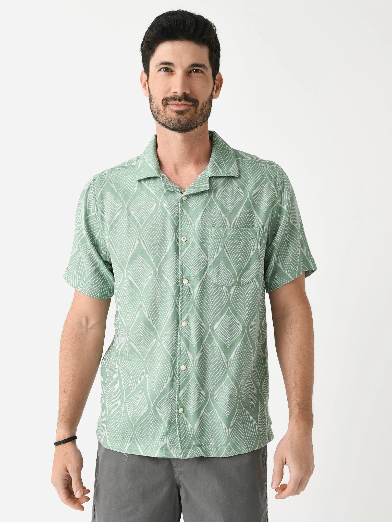 Far Afield Men's Stachio Short Sleeve Shirt sold by Saint Bernard product image thumbnail 5