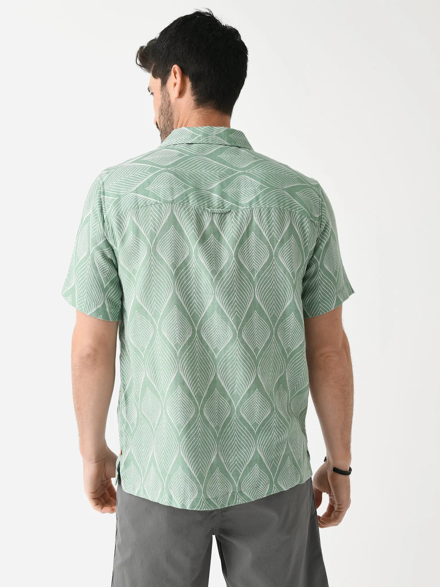 Far Afield Men's Stachio Short Sleeve Shirt sold by Saint Bernard product image thumbnail 4