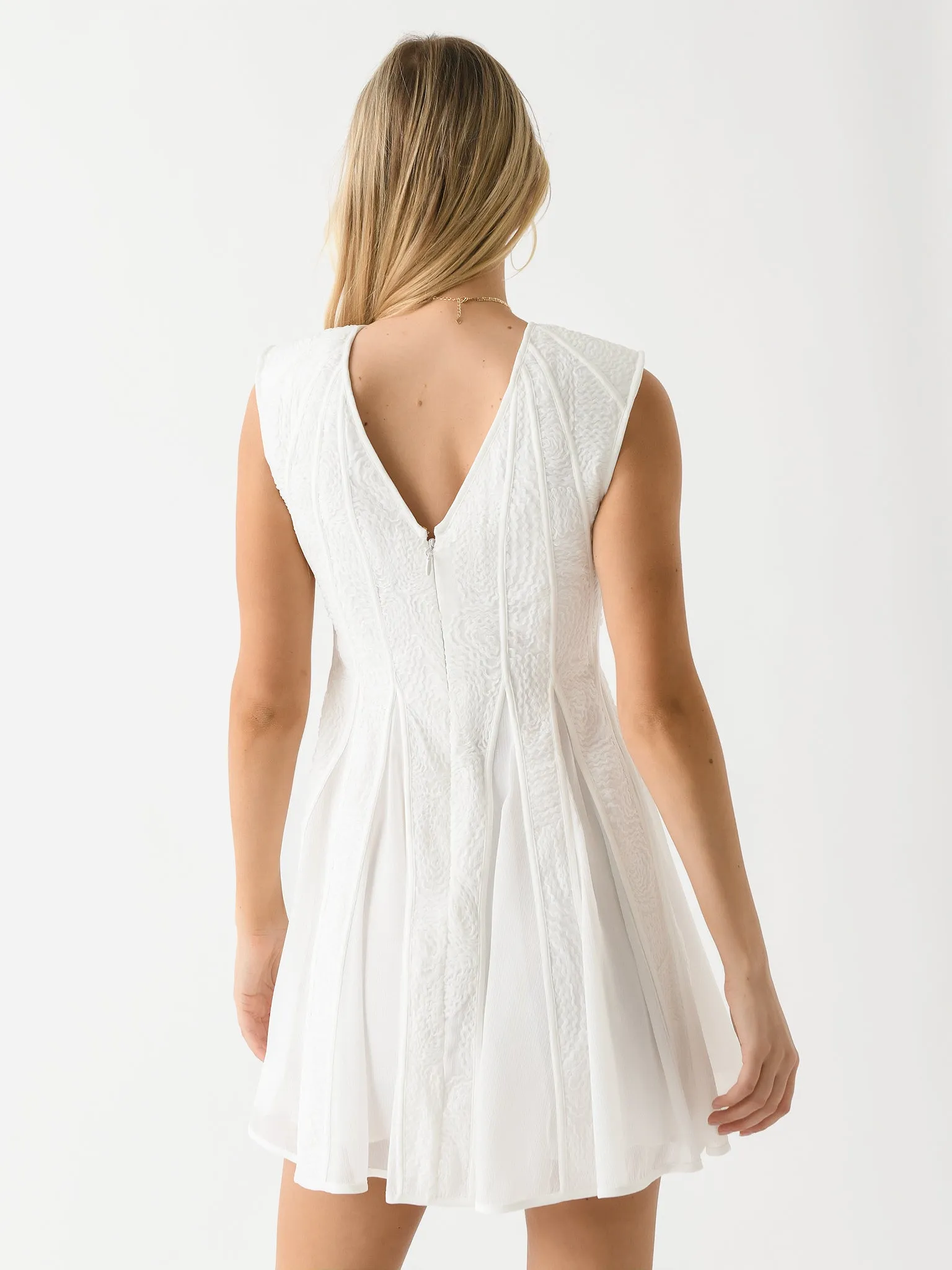 AJE Women's Soleil Lace Mini Dress sold by Saint Bernard product image thumbnail 4