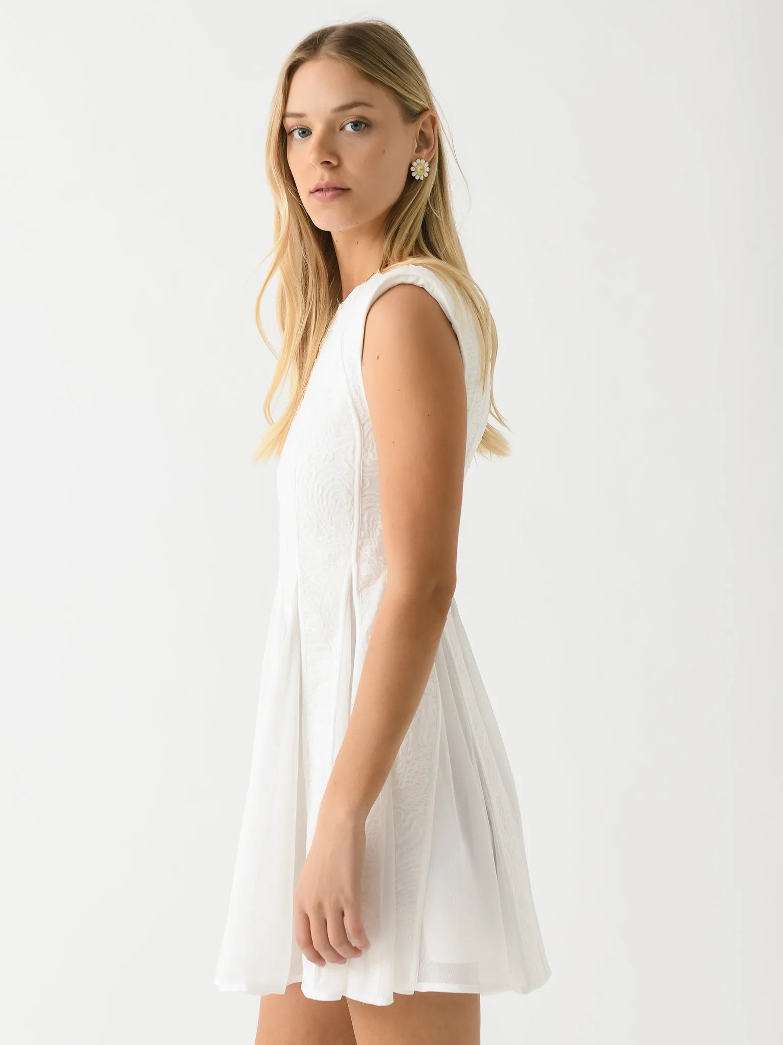 AJE Women's Soleil Lace Mini Dress sold by Saint Bernard product image thumbnail 3