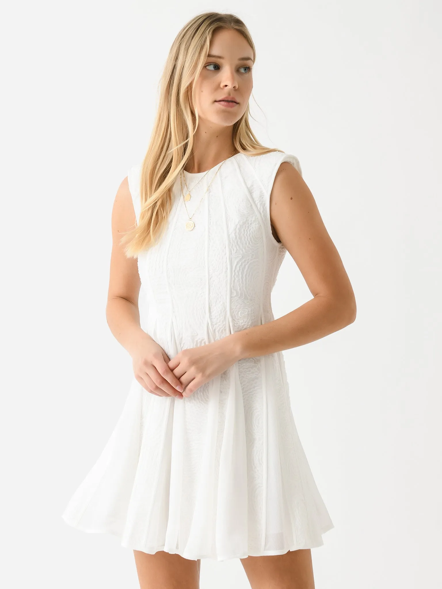 AJE Women's Soleil Lace Mini Dress sold by Saint Bernard product image thumbnail 5