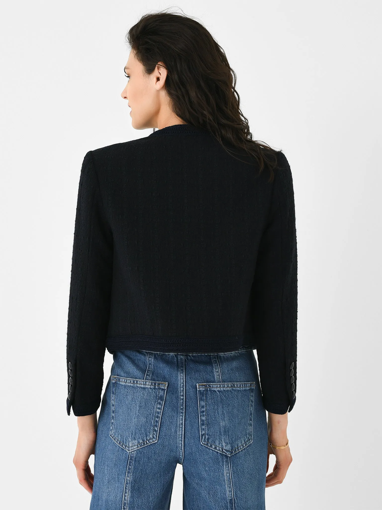 ALC Women's Ollie Cropped Tweed Jacket sold by Saint Bernard product image thumbnail 5