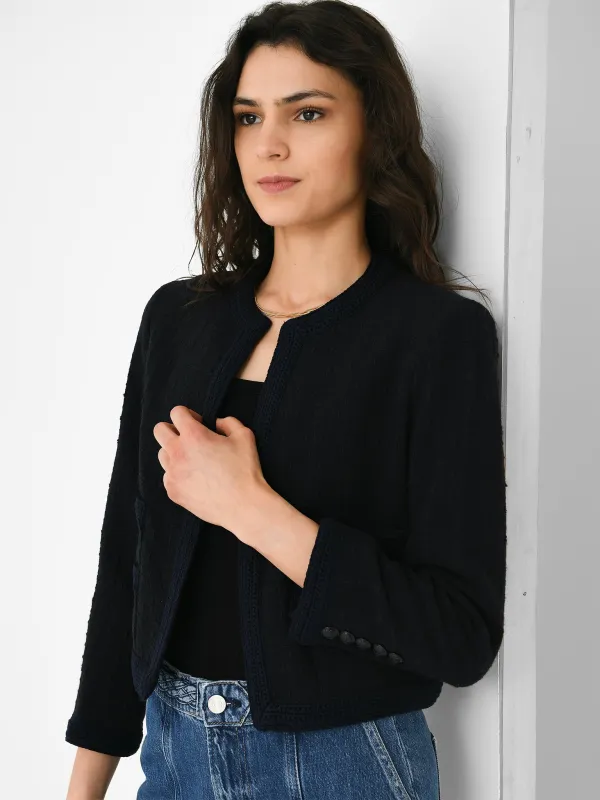 ALC Women's Ollie Cropped Tweed Jacket sold by Saint Bernard