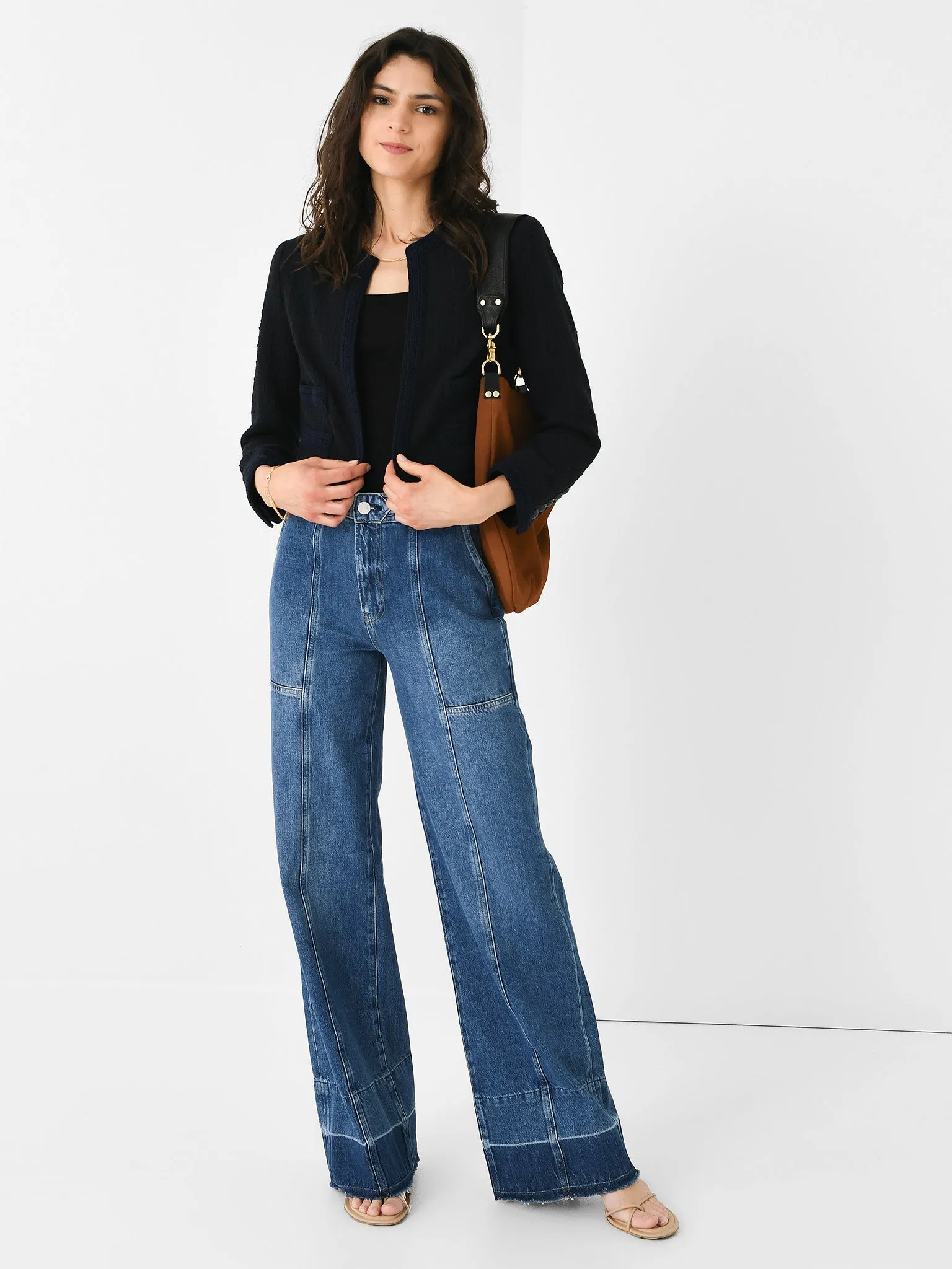 ALC Women's Ollie Cropped Tweed Jacket sold by Saint Bernard product image thumbnail 3