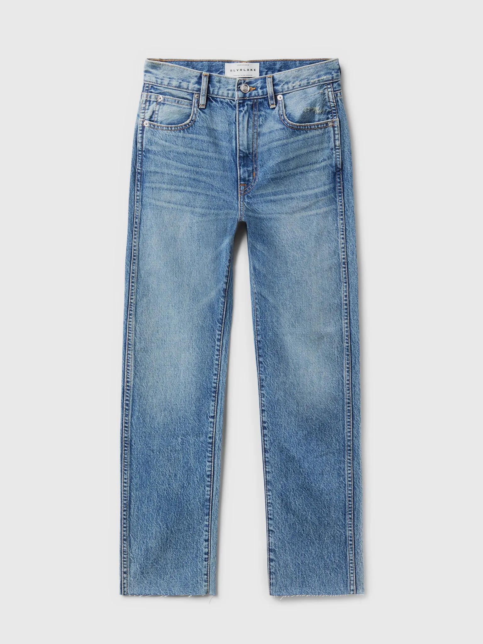 SLVRLAKE Women's Hero Straight Crop Jean sold by Saint Bernard