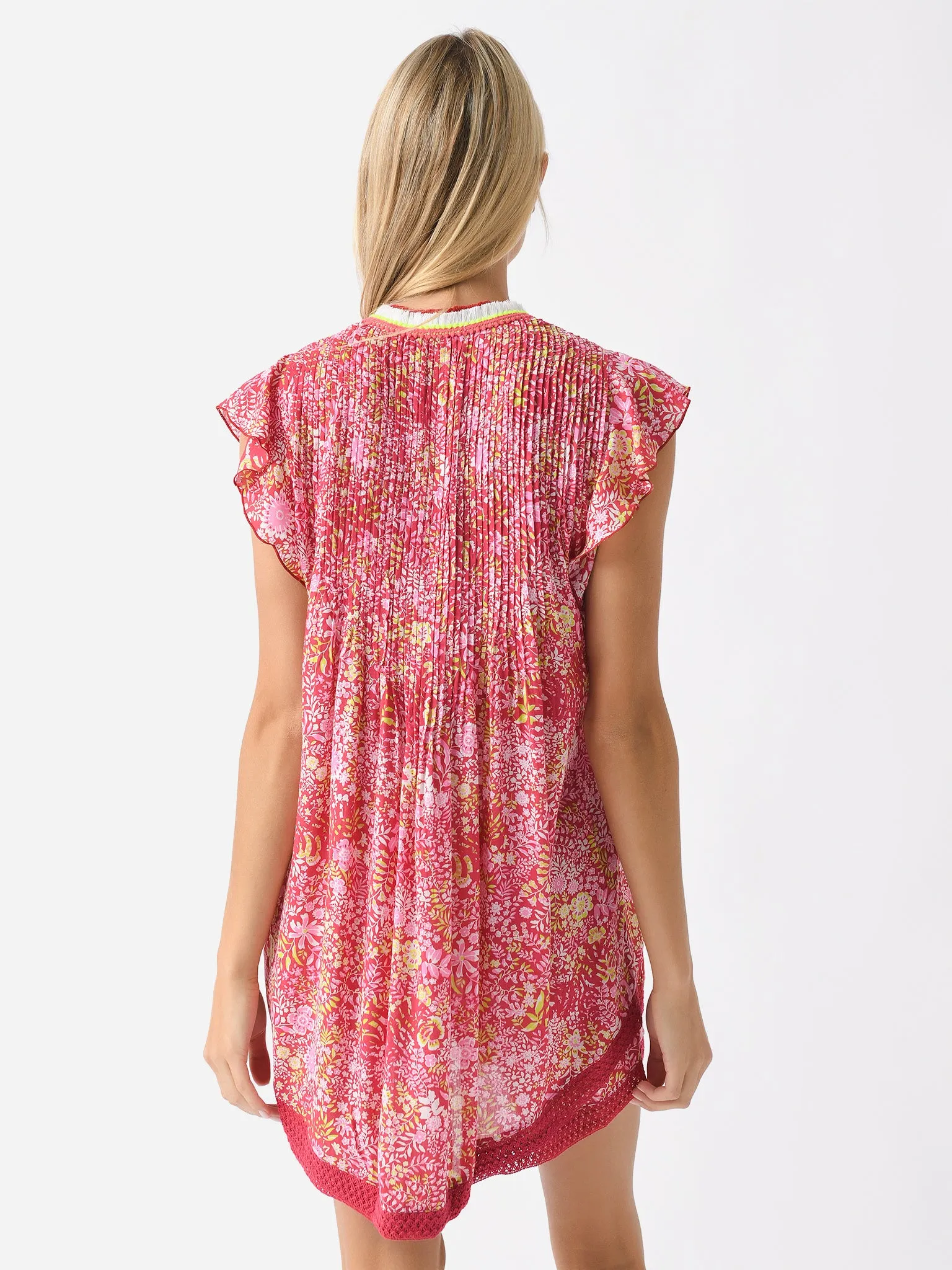 Poupette St Barth Women's Sasha Mini Dress sold by Saint Bernard product image thumbnail 4