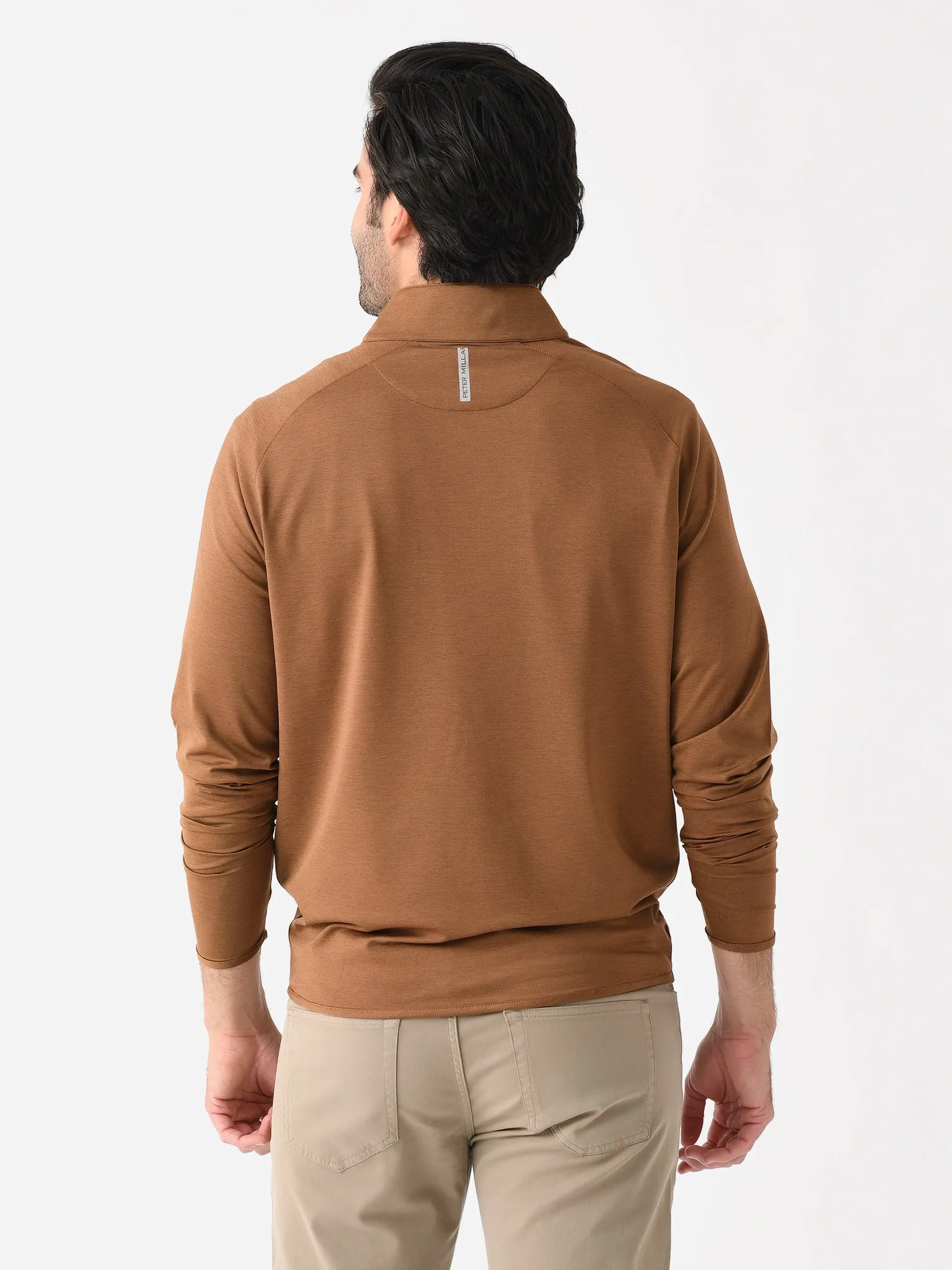 Peter Millar Crown Crafted Men's Stealth Performance Quarter-Zip sold by Saint Bernard product image thumbnail 4