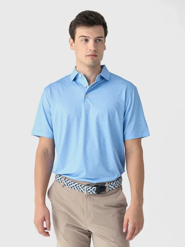 Peter Millar Crown Sport Men's Fall Football Performance Jersey Polo sold by Saint Bernard