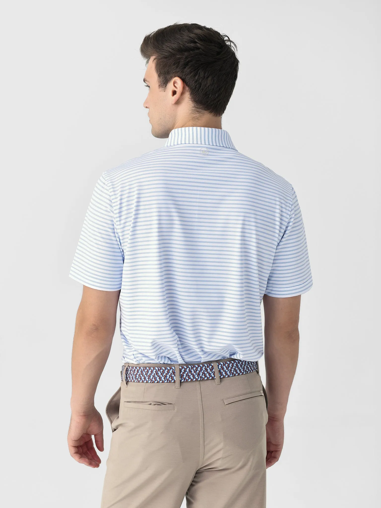 Peter Millar Crown Sport Men's Eden Performance Jersey Polo sold by Saint Bernard product image thumbnail 4