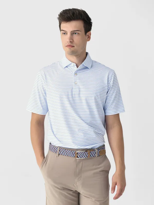 Peter Millar Crown Sport Men's Eden Performance Jersey Polo sold by Saint Bernard