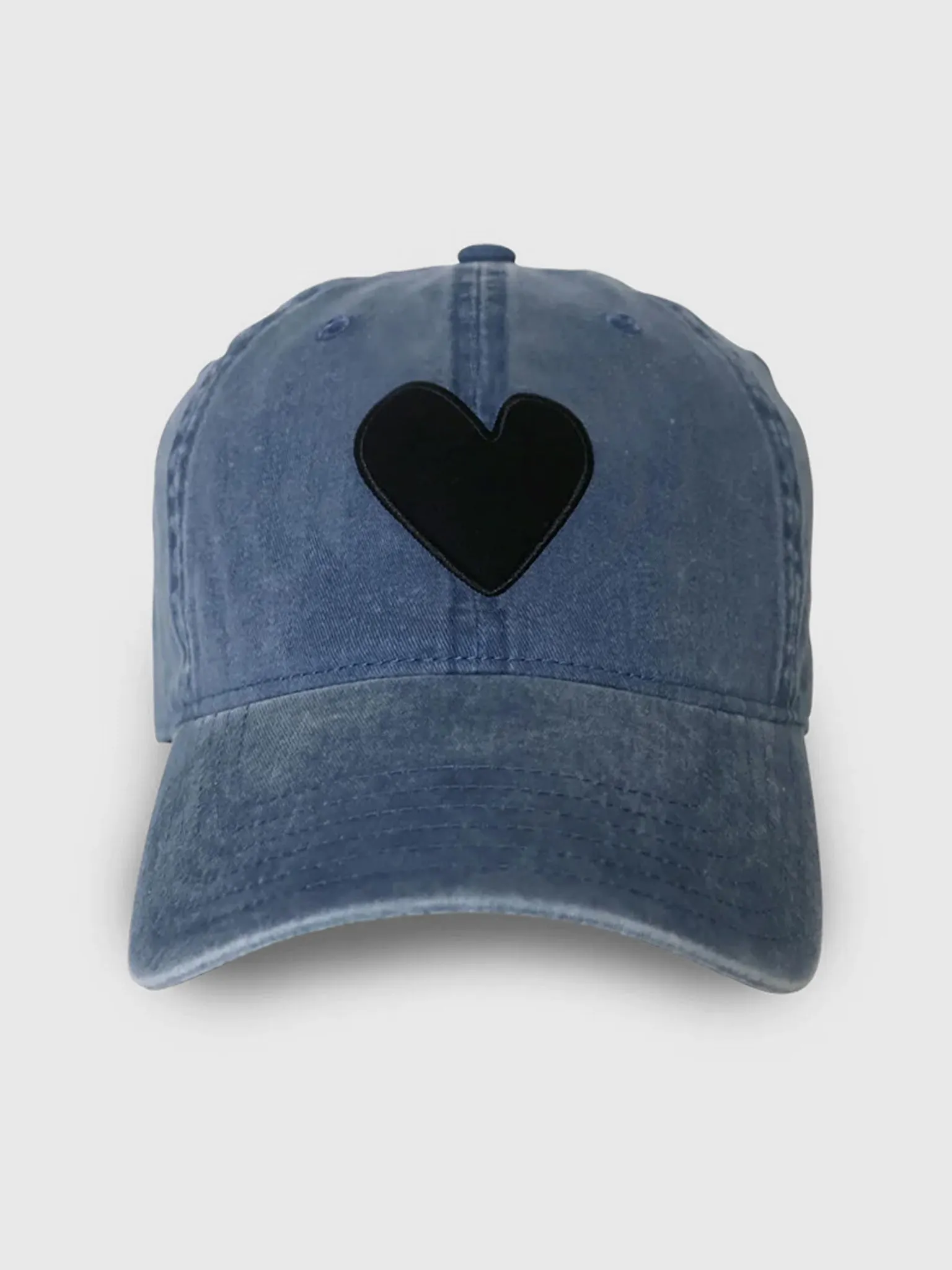 Kerri Rosenthal Women's Imperfect Heart Denim Hat sold by Saint Bernard