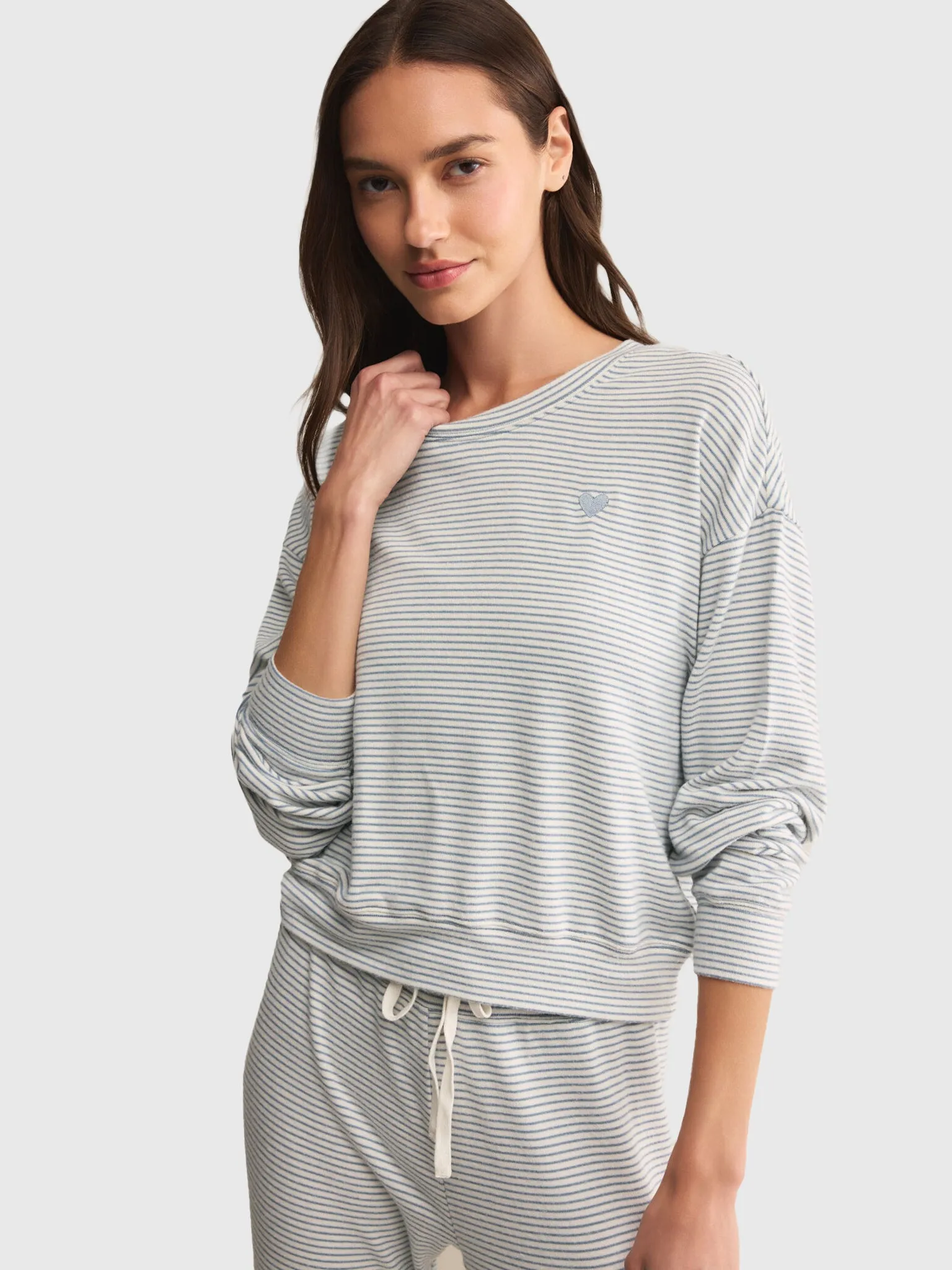 Z Supply Women's Bisou Stripe Long Sleeve Top sold by Saint Bernard