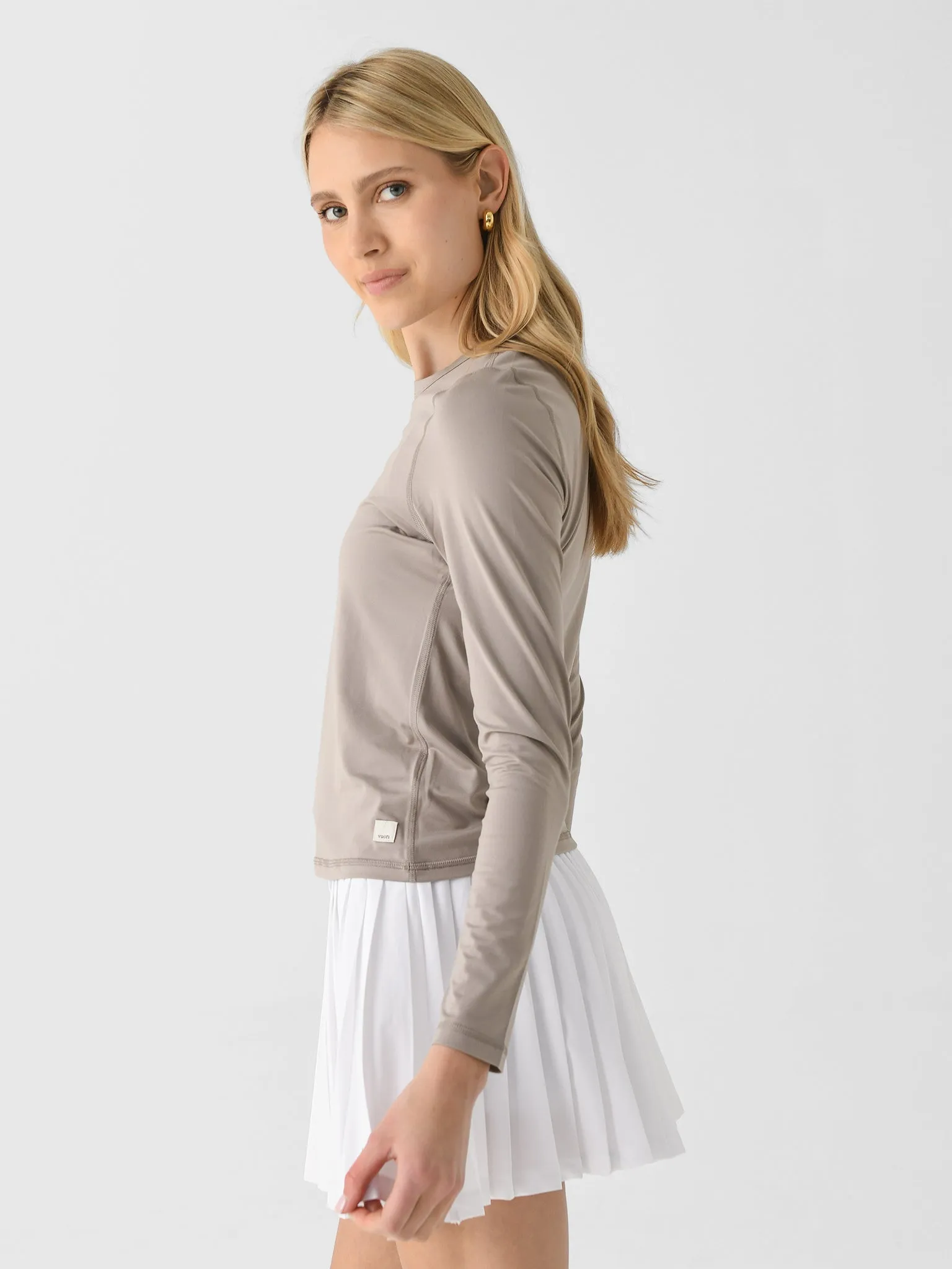 Vuori Women's Long Sleeve Lux Crew Tee sold by Saint Bernard product image thumbnail 3