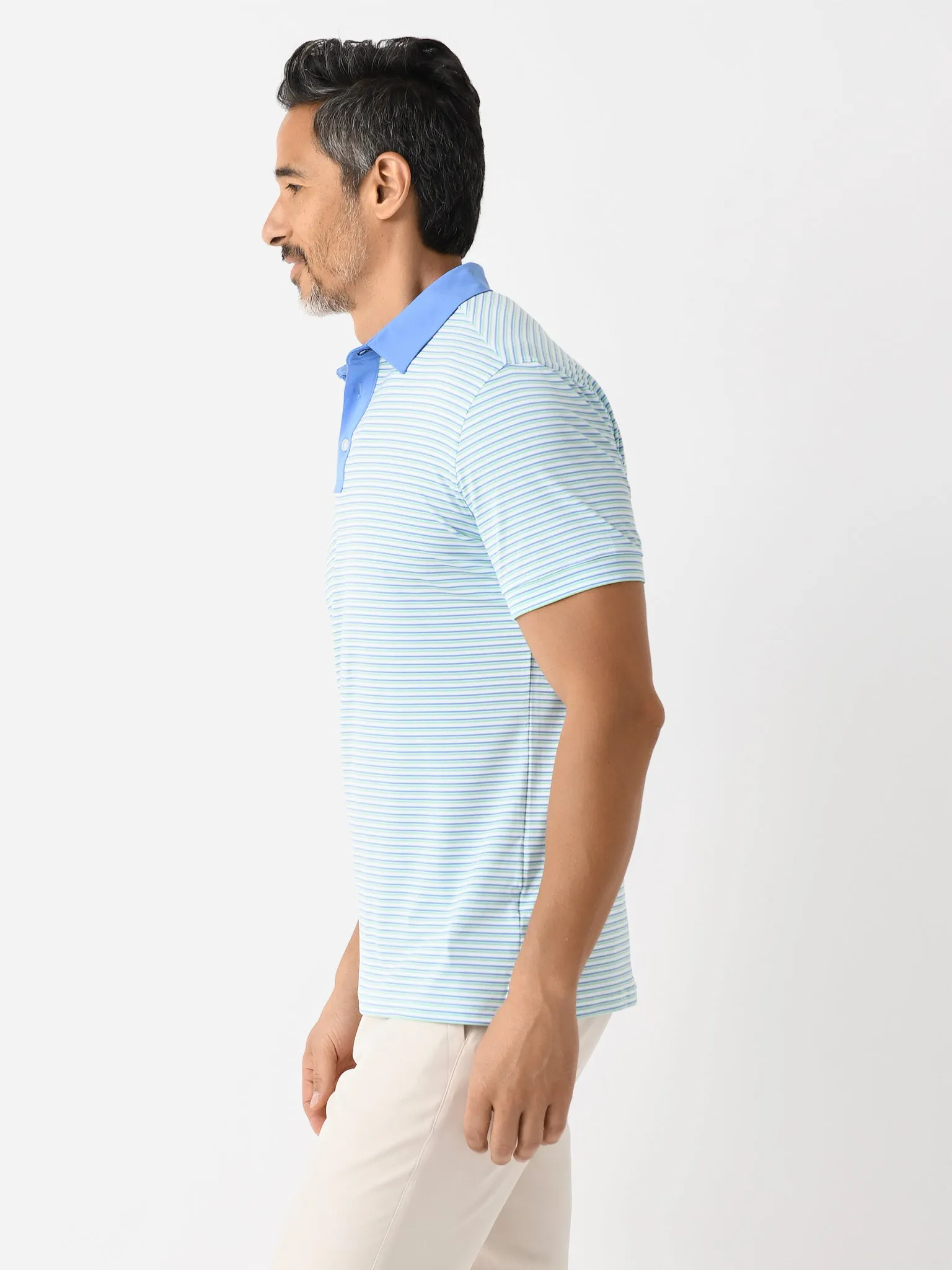 Mizzen+Main Men's Trim Versa Polo sold by Saint Bernard product image thumbnail 3