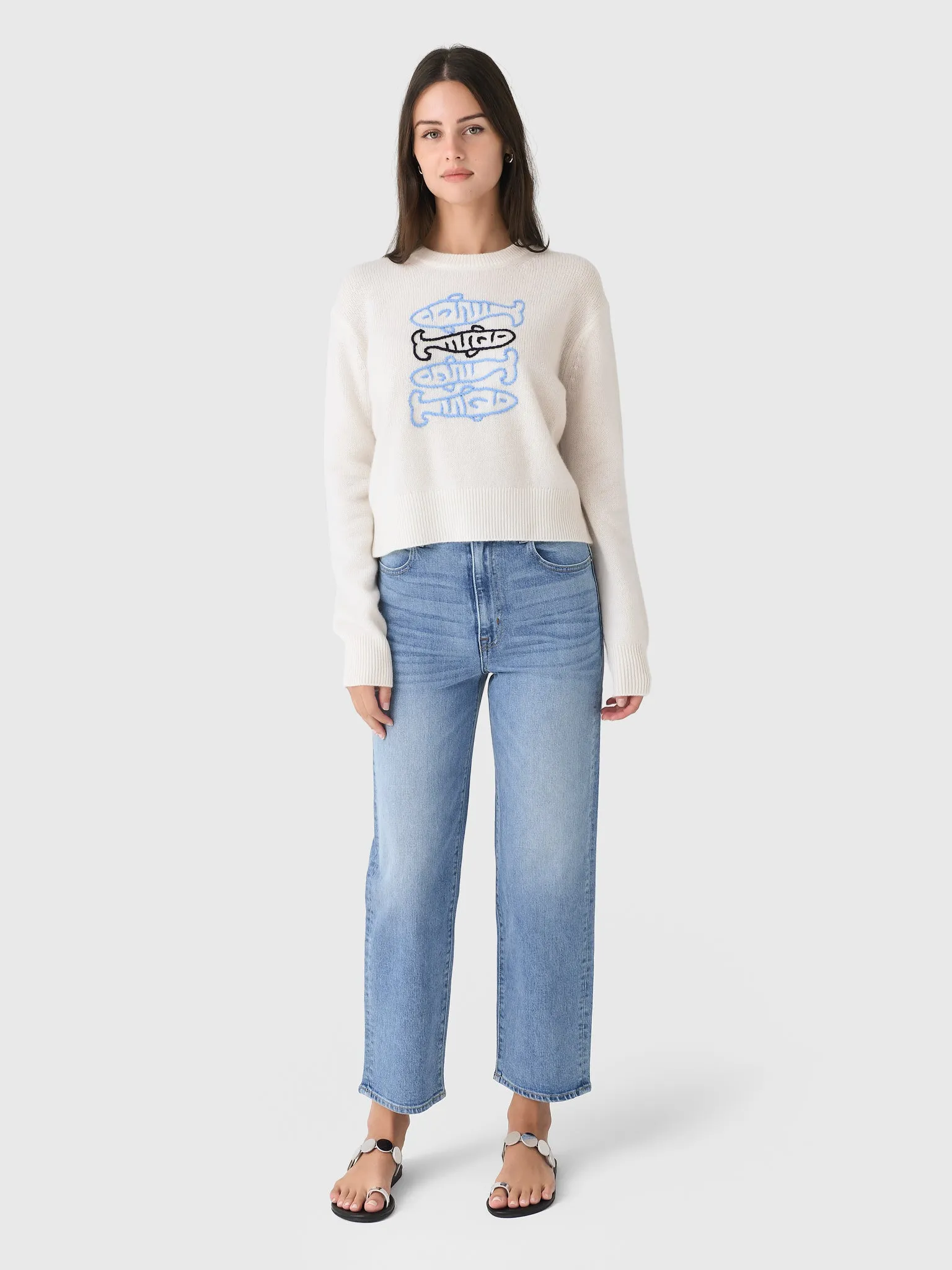 SLVRLAKE Women's London Crop Jean sold by Saint Bernard product image thumbnail 2