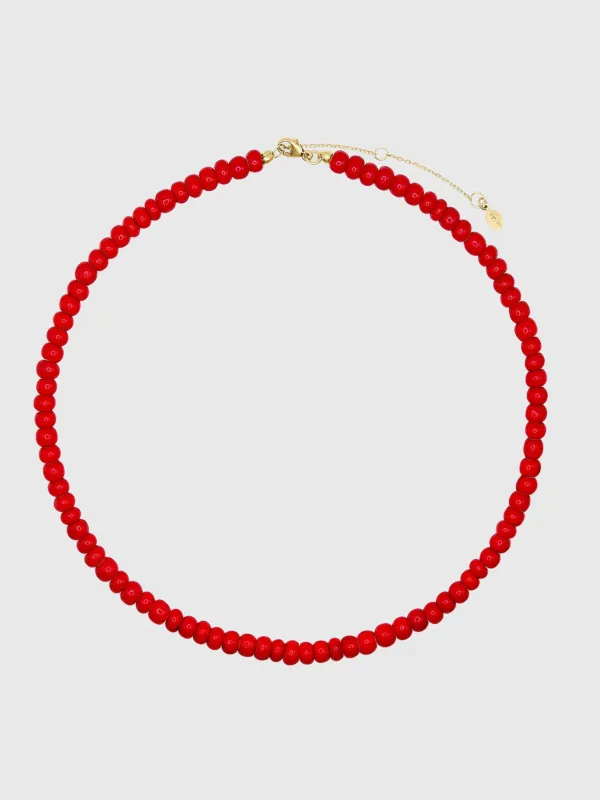 Shashi Rojo Necklace made by Saint Bernard