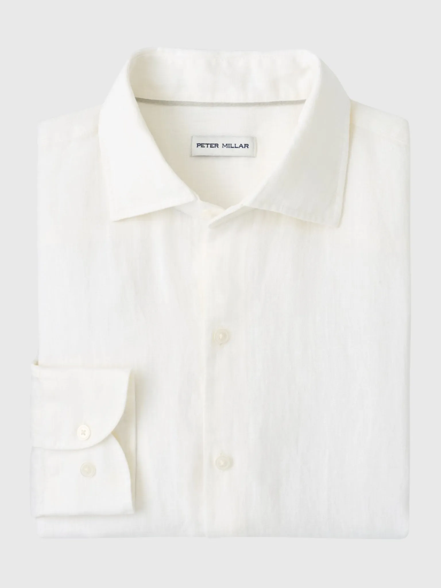 Peter Millar Crown Men's Shoreside Linen Sport Shirt sold by Saint Bernard product image thumbnail 4