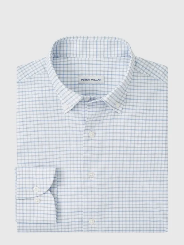 Peter Millar Crown Men's Rommel Performance Twill Sport Shirt sold by Saint Bernard