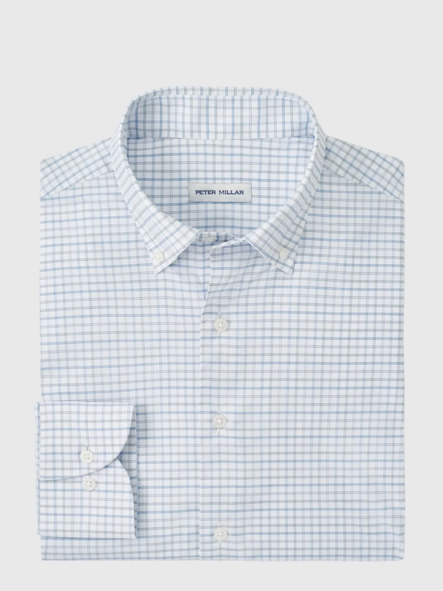 Peter Millar Crown Men's Rommel Performance Twill Sport Shirt sold by Saint Bernard