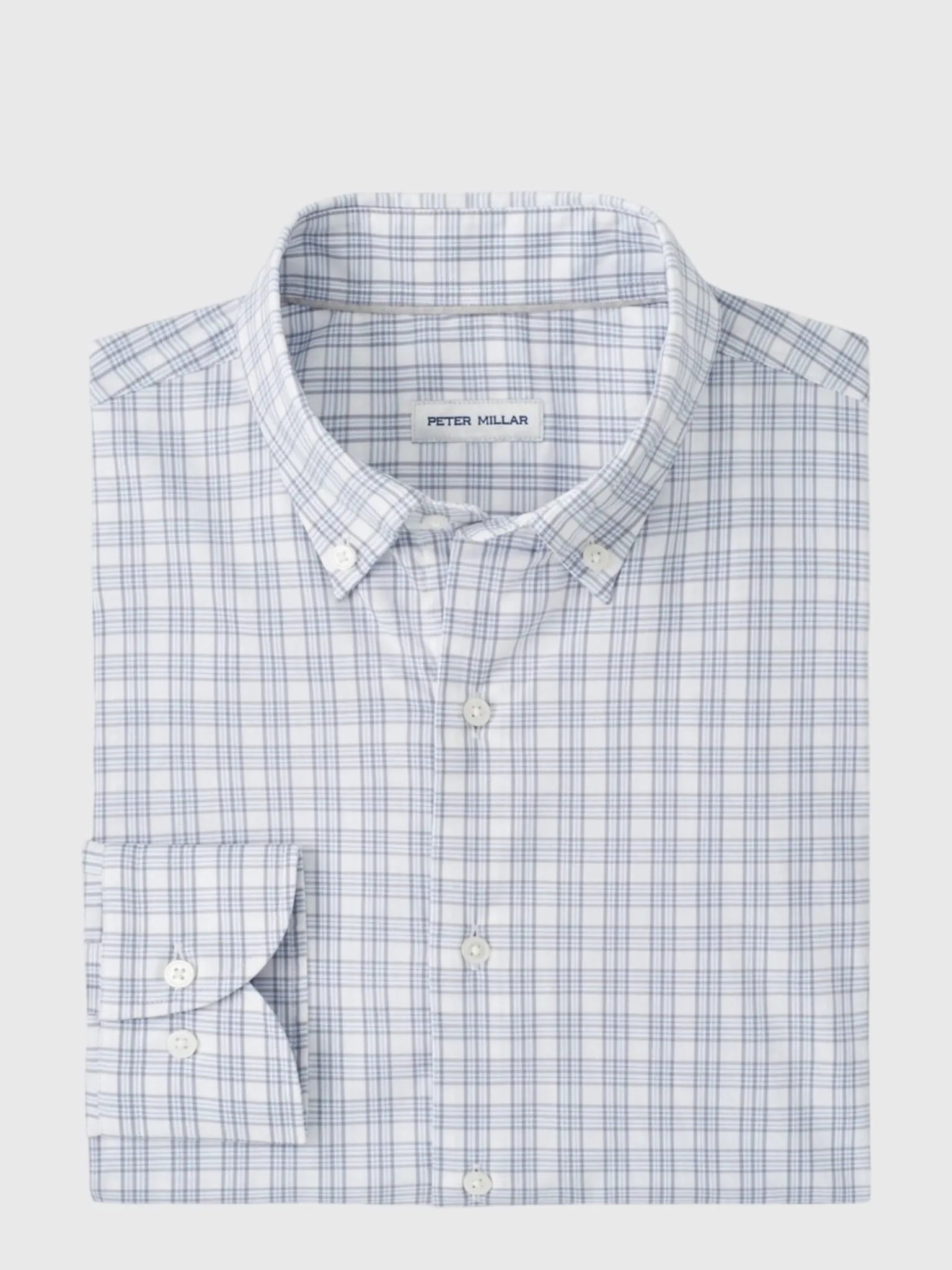 Peter Millar Crown Men's Douglas Crown Lite Cotton-Stretch Sport Shirt sold by Saint Bernard