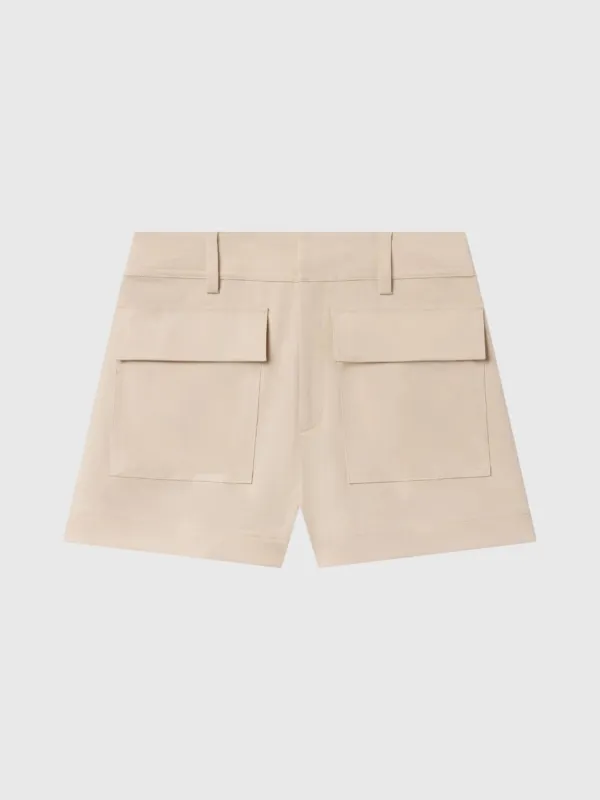 ALC Women's Oakley Stretch Cotton Short made by A.L.C.