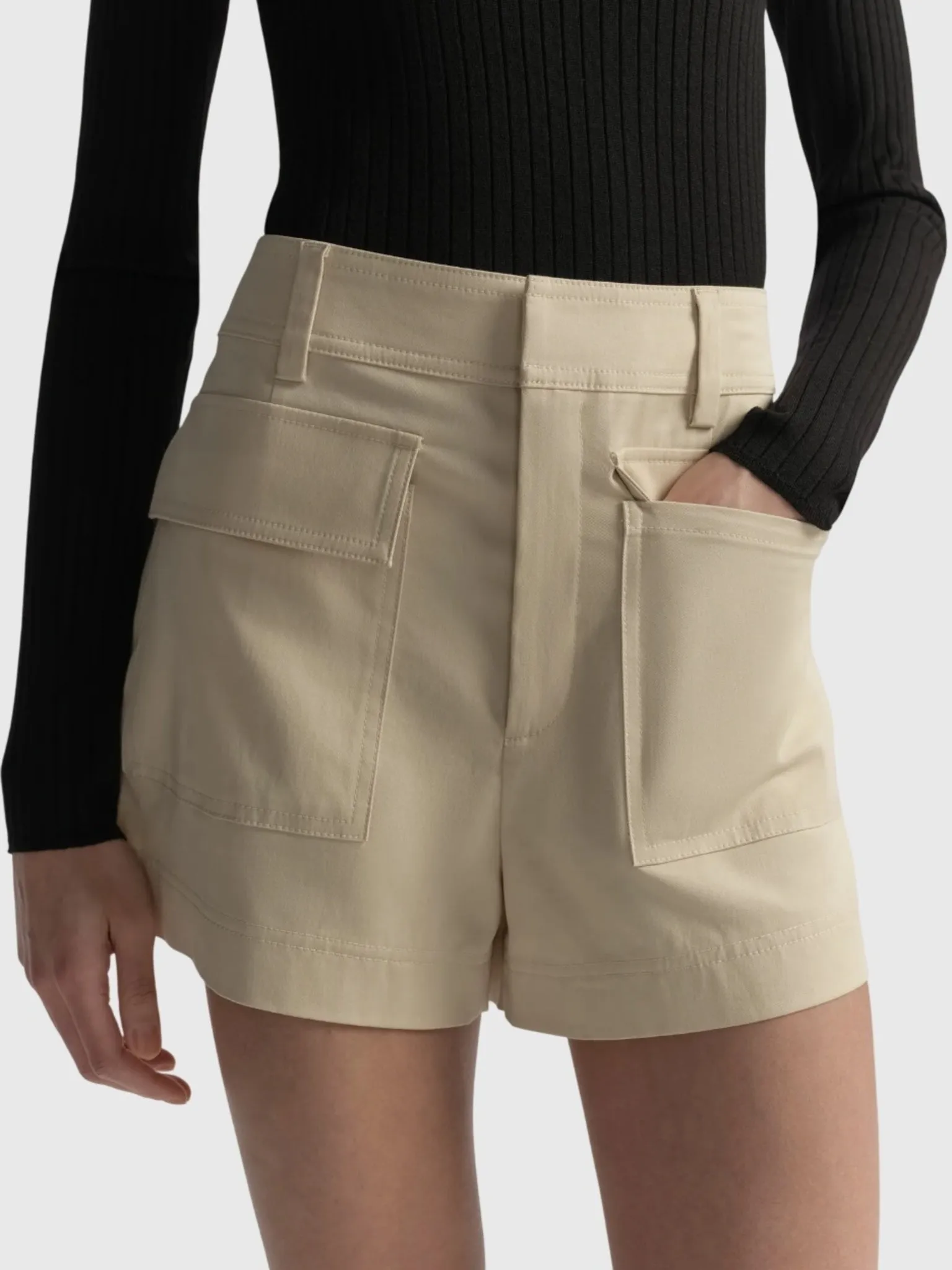 ALC Women's Oakley Stretch Cotton Short sold by Saint Bernard product image thumbnail 2