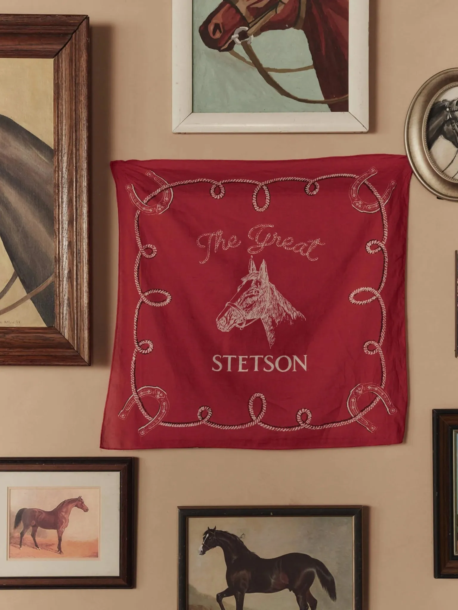 The Great The Stetson Western Bandana sold by Saint Bernard product image thumbnail 3