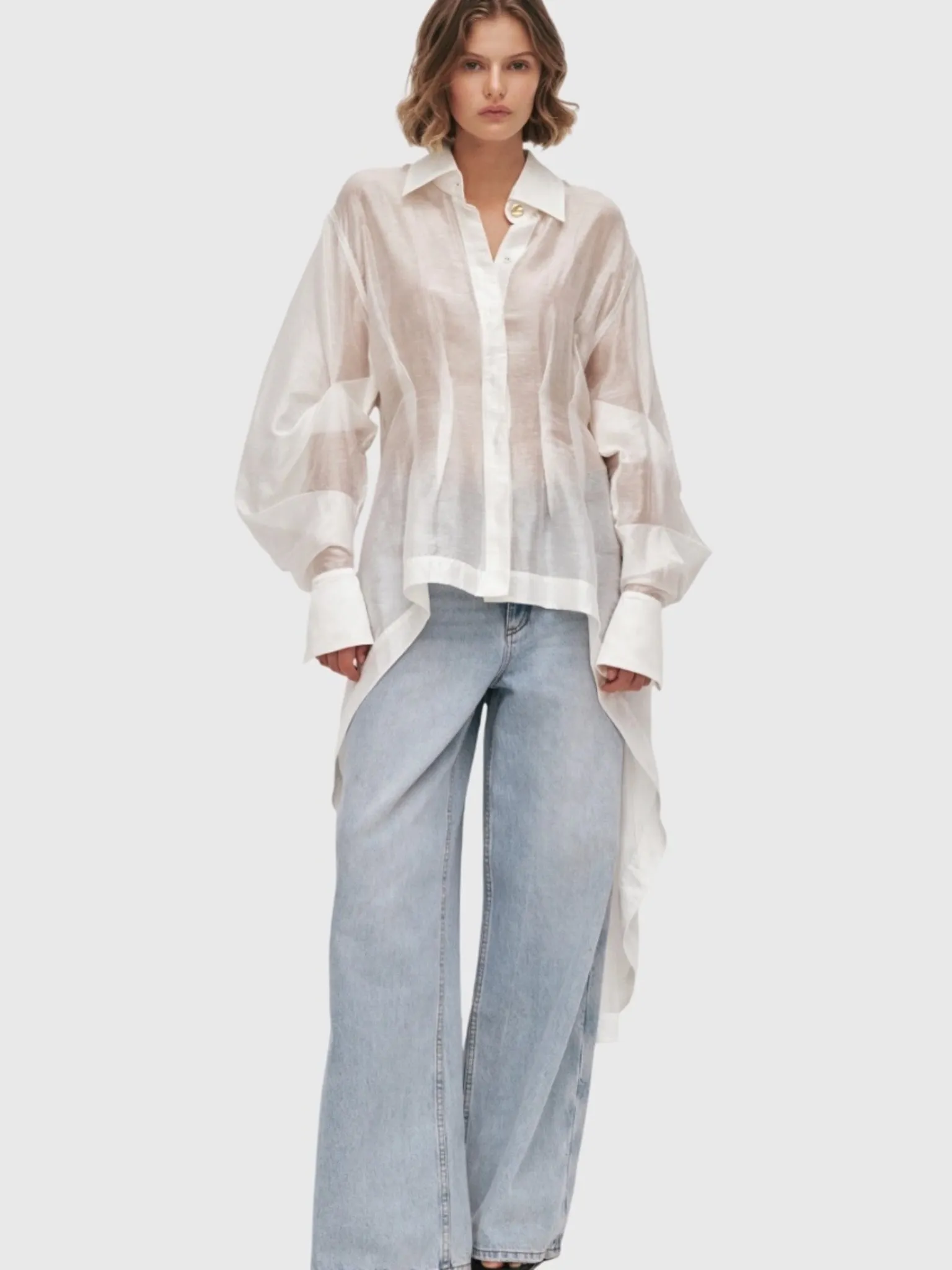 AJE Women's Murphie Long Shirt sold by Saint Bernard