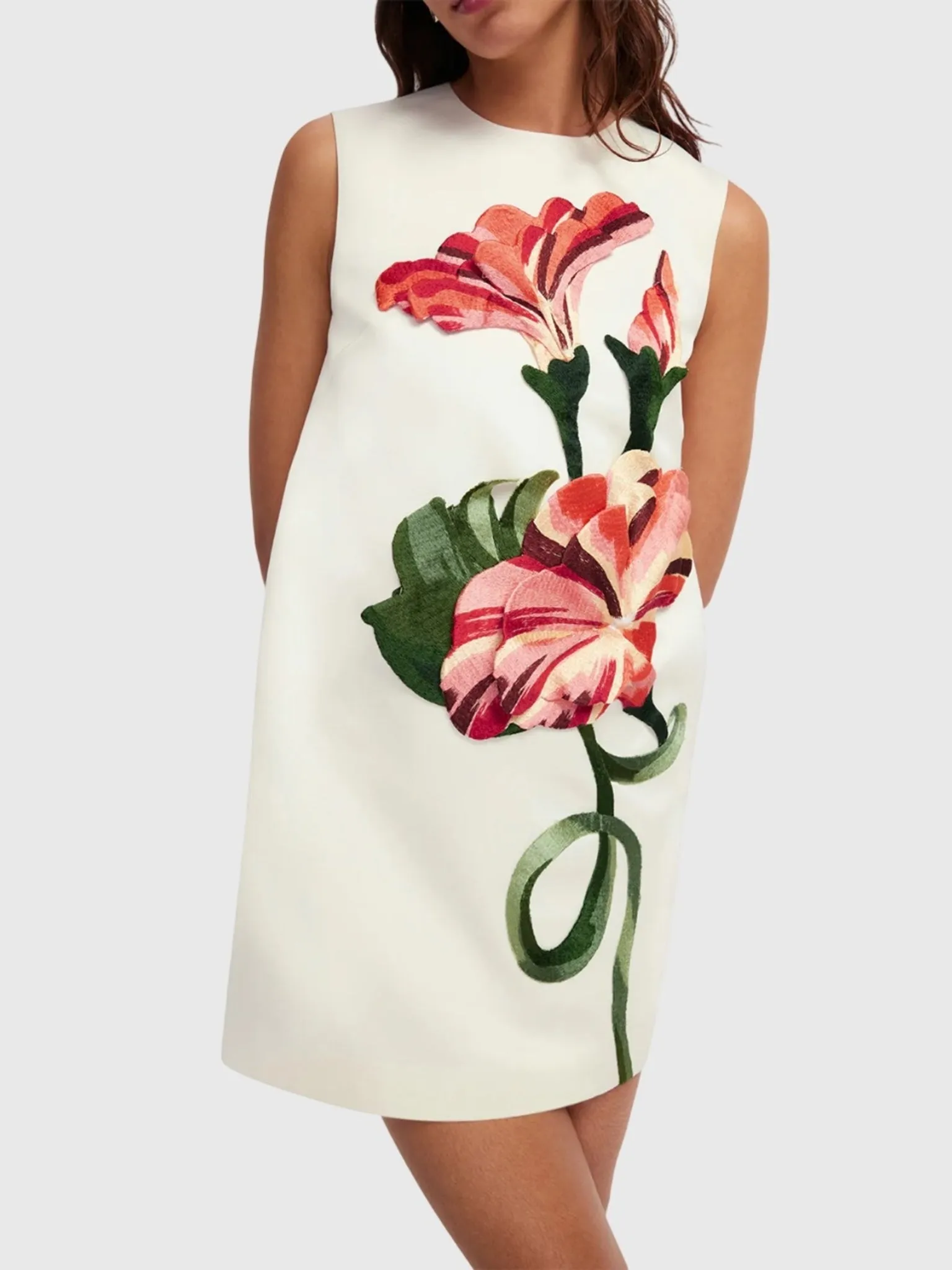 Leo Lin Women's Yvonne Mini Dress sold by Saint Bernard