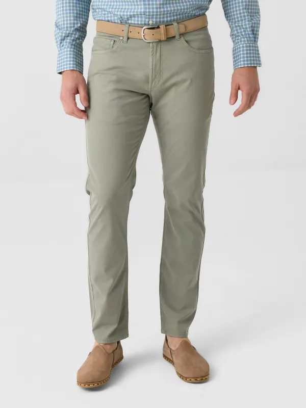 Peter Millar Crown Crafted Men's Wayfare Five-Pocket Pant made by Peter Millar
