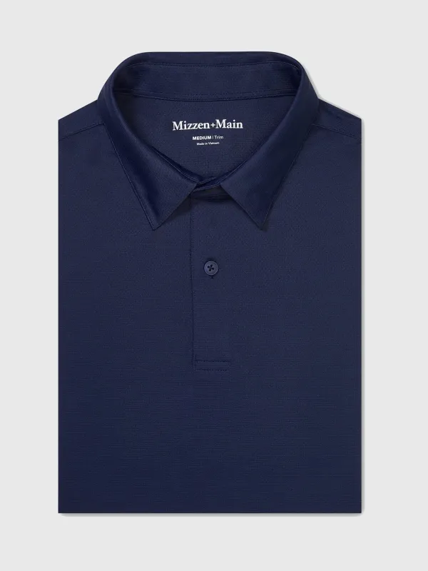 Mizzen+Main Men's Trim Halyard Polo made by Mizzen+Main