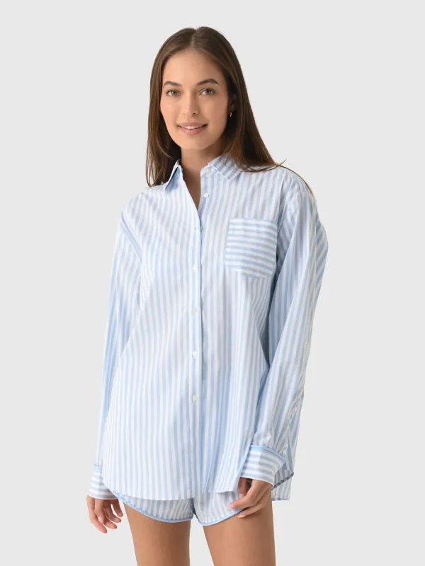 Solid & Striped Women's Avril Button-Down Shirt made by SOLID & STRIPED