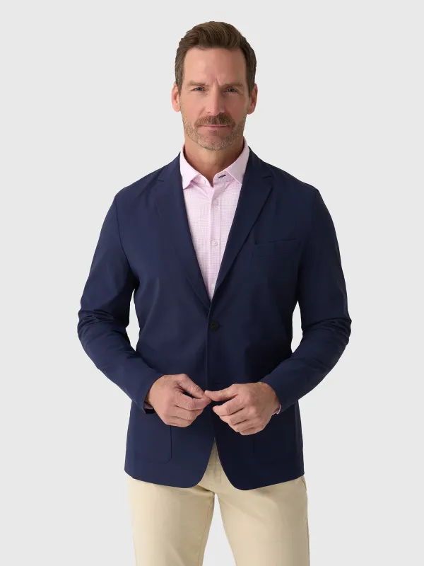 Peter Millar Crown Crafted Men's Bingham Performance Blazer made by Saint Bernard