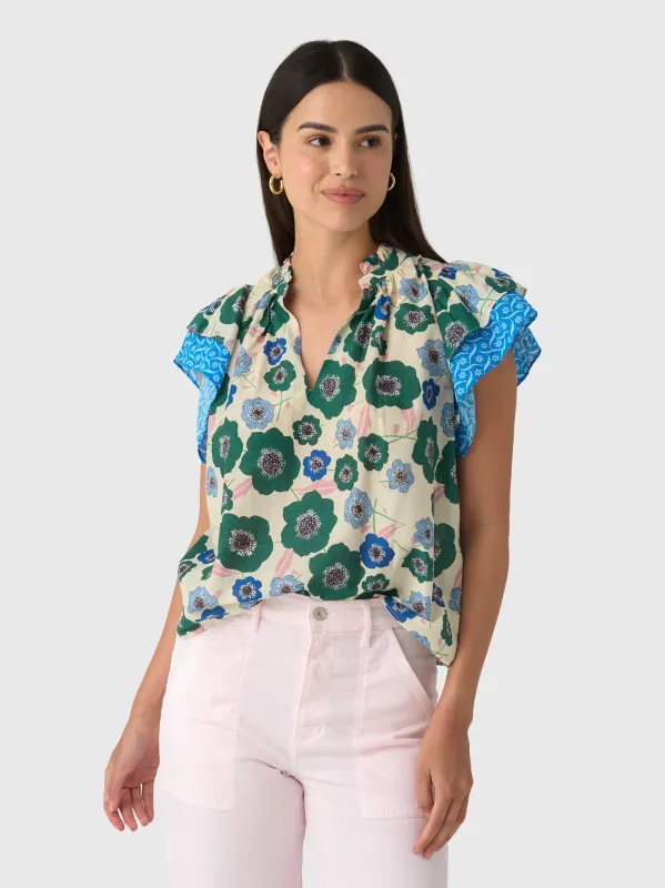 Trovata Women's Clover Blouse sold by Saint Bernard