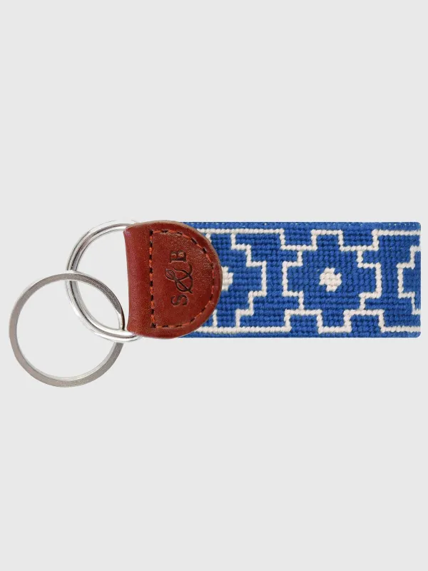 Smathers & Branson Claiborne Needlepoint Key Fob made by Smathers & Branson