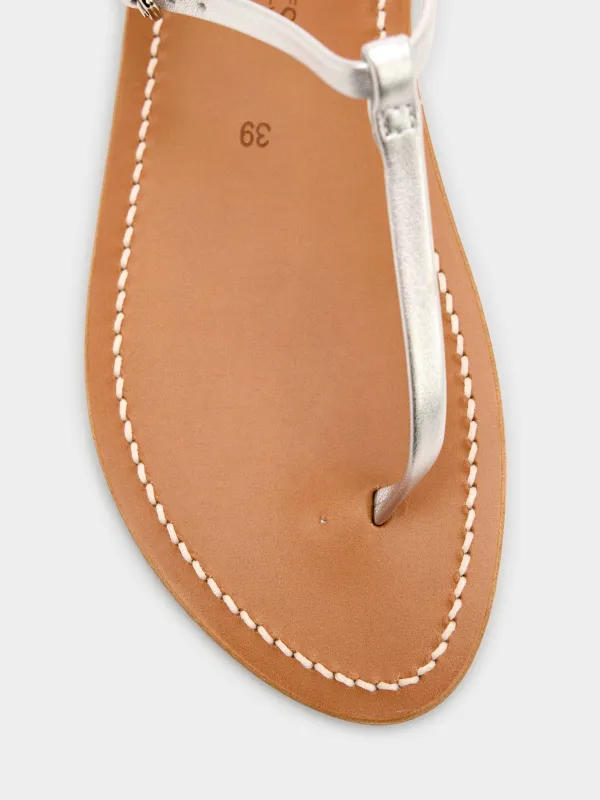 K Jacques Women's Petrone Sandal made by Saint Bernard