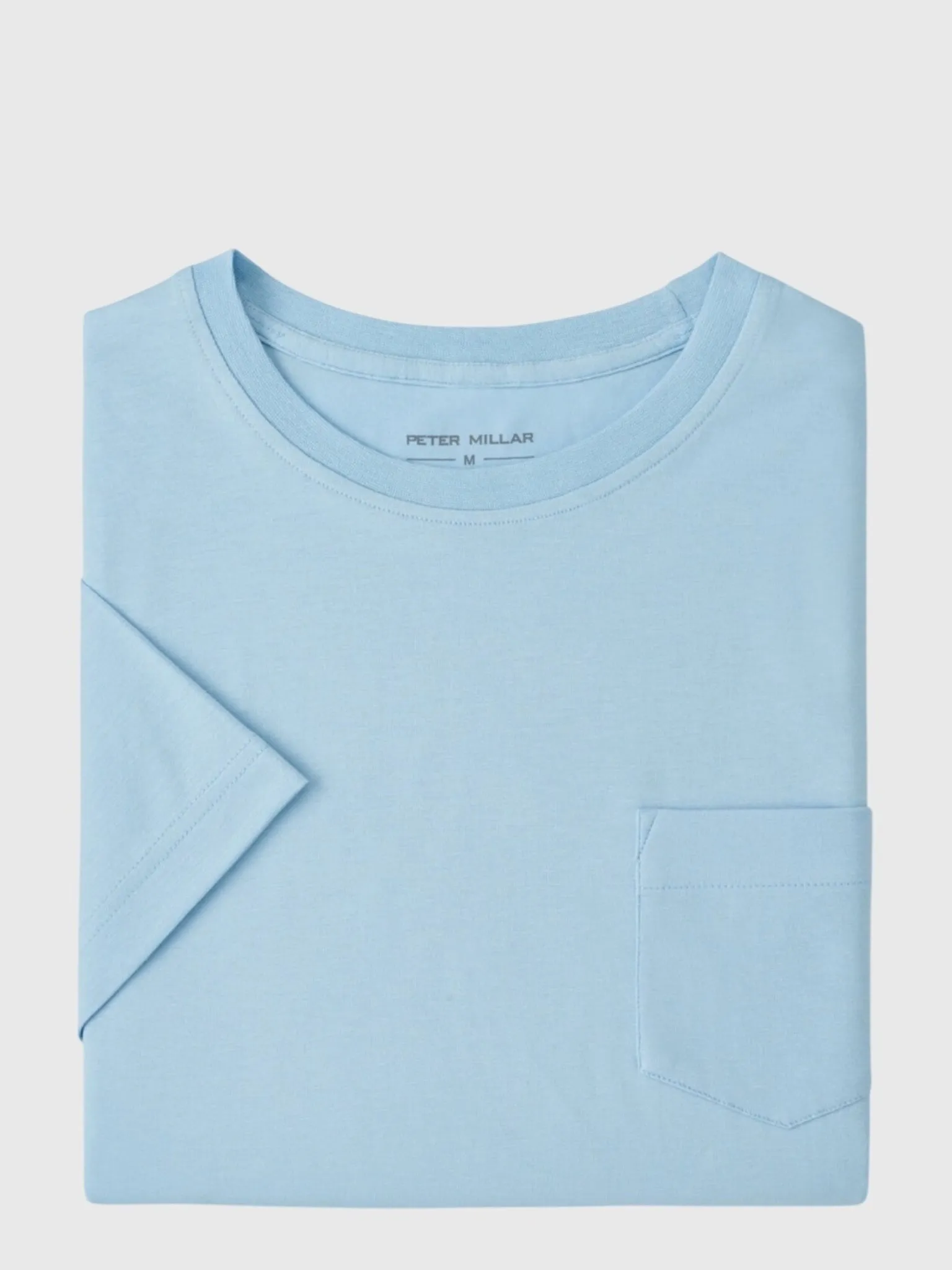 Peter Millar Crown Comfort Men's Short-Sleeve Pocket Tee sold by Saint Bernard