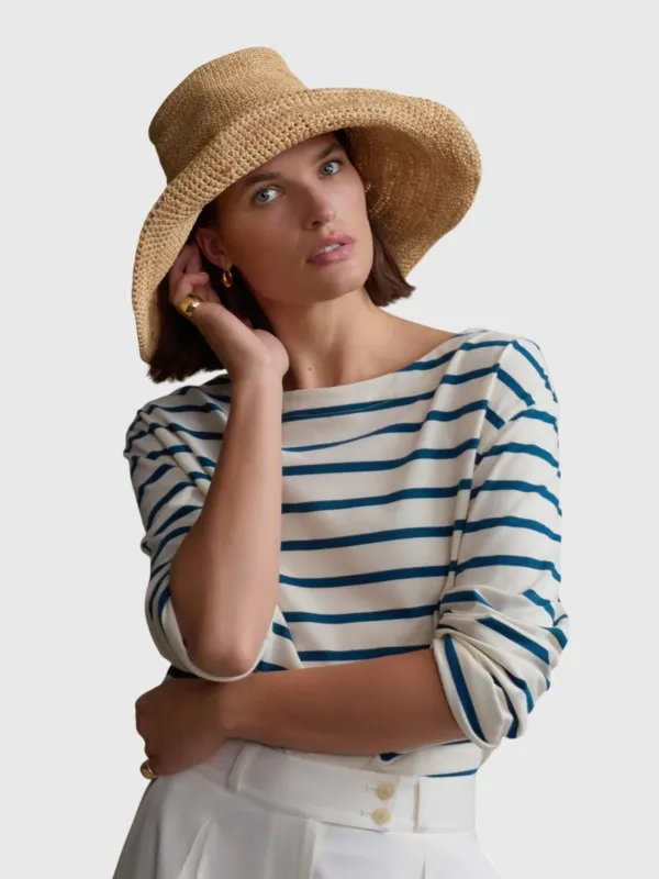 Jenni Kayne Women's Crochet Raffia Sun Hat made by Jenni Kayne
