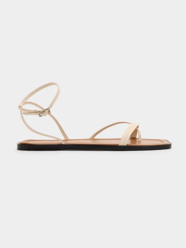 ATP Atelier Women's Miane Leather Strappy Sandal sold by Saint Bernard