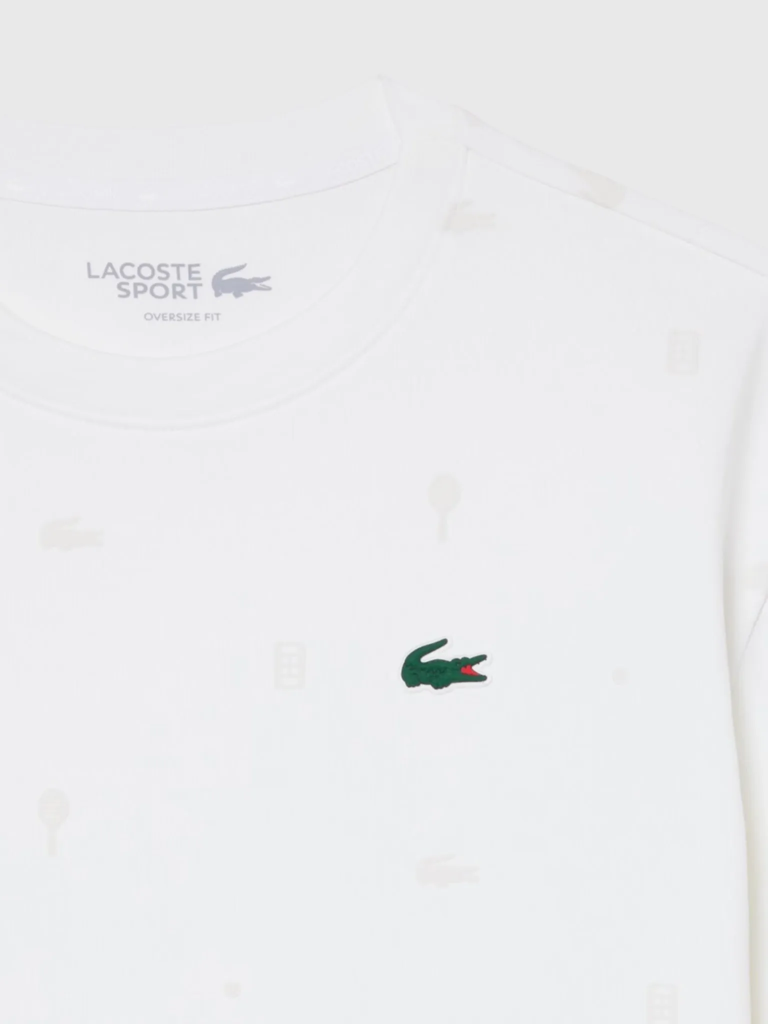 Lacoste Women's Oversized Ultra Dry Tennis T-Shirt sold by Saint Bernard product image thumbnail 2
