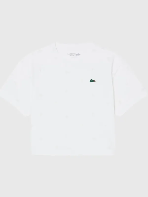 Lacoste Women's Oversized Ultra Dry Tennis T-Shirt made by Lacoste