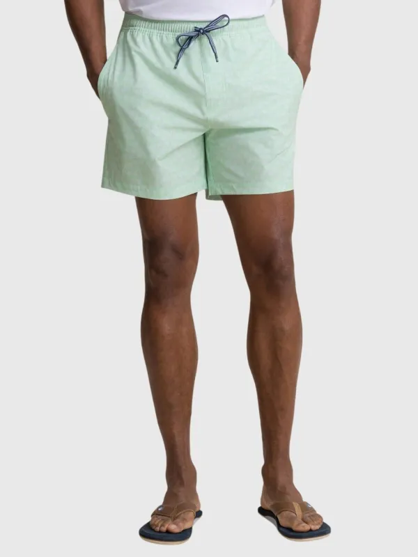 Southern Tide Men's Palmy Vibes Maritime Swim Trunk made by Saint Bernard