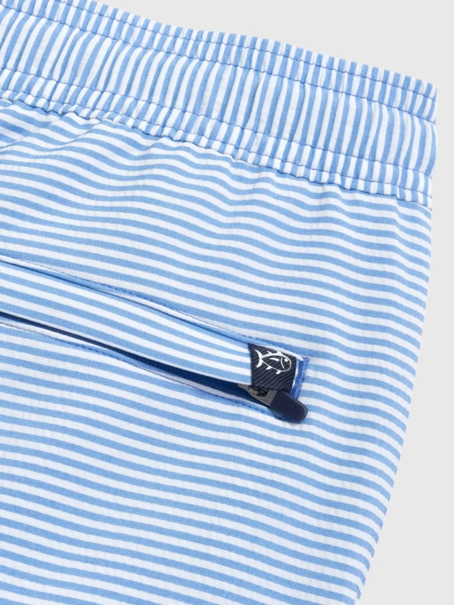 Southern Tide Men's Seersucker Stripe Maritime Swim Trunk sold by Saint Bernard product image thumbnail 2